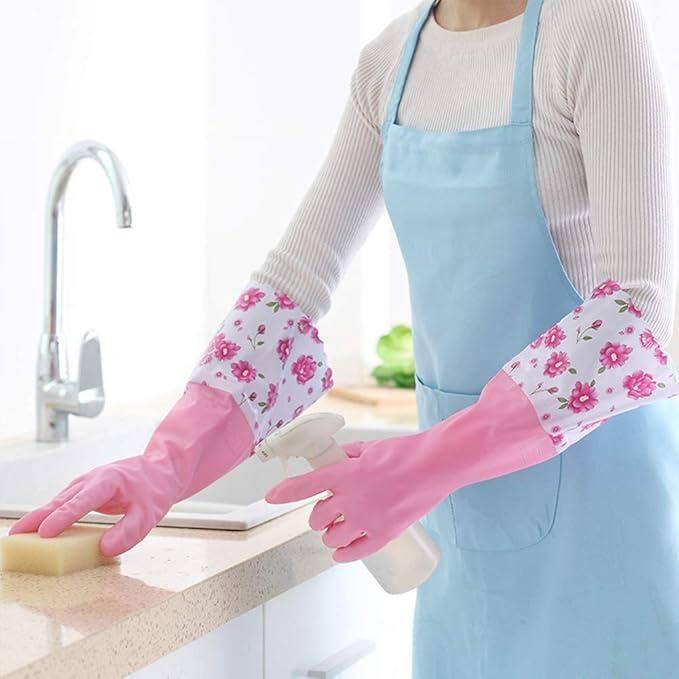 Multipurpose Cleaning Gloves with Lining - Jannzii